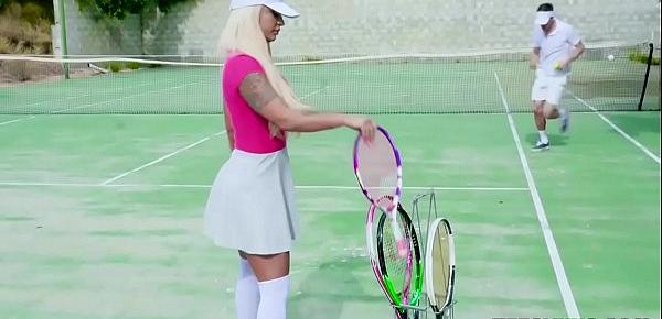  Brandi Bae In Rogue Tennis Ball Produces An Anal Racket